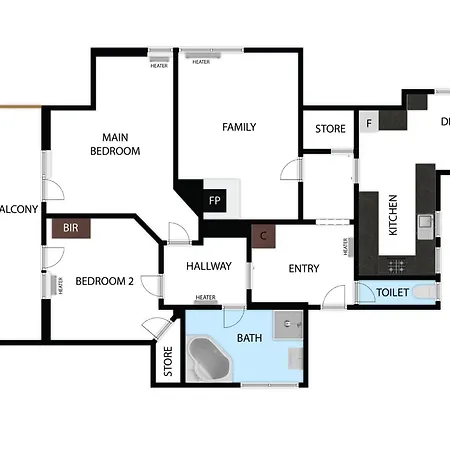 Apartamento Wohnhaus Christoph
