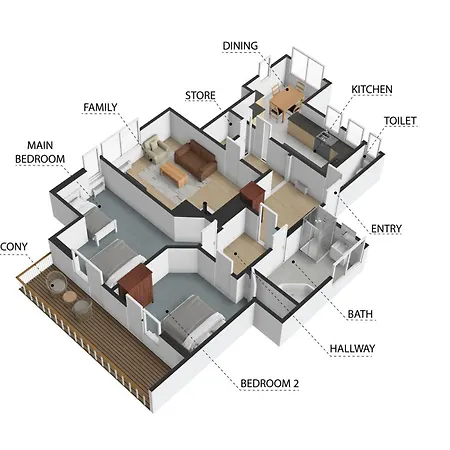 Wohnhaus Christoph Apartamento *